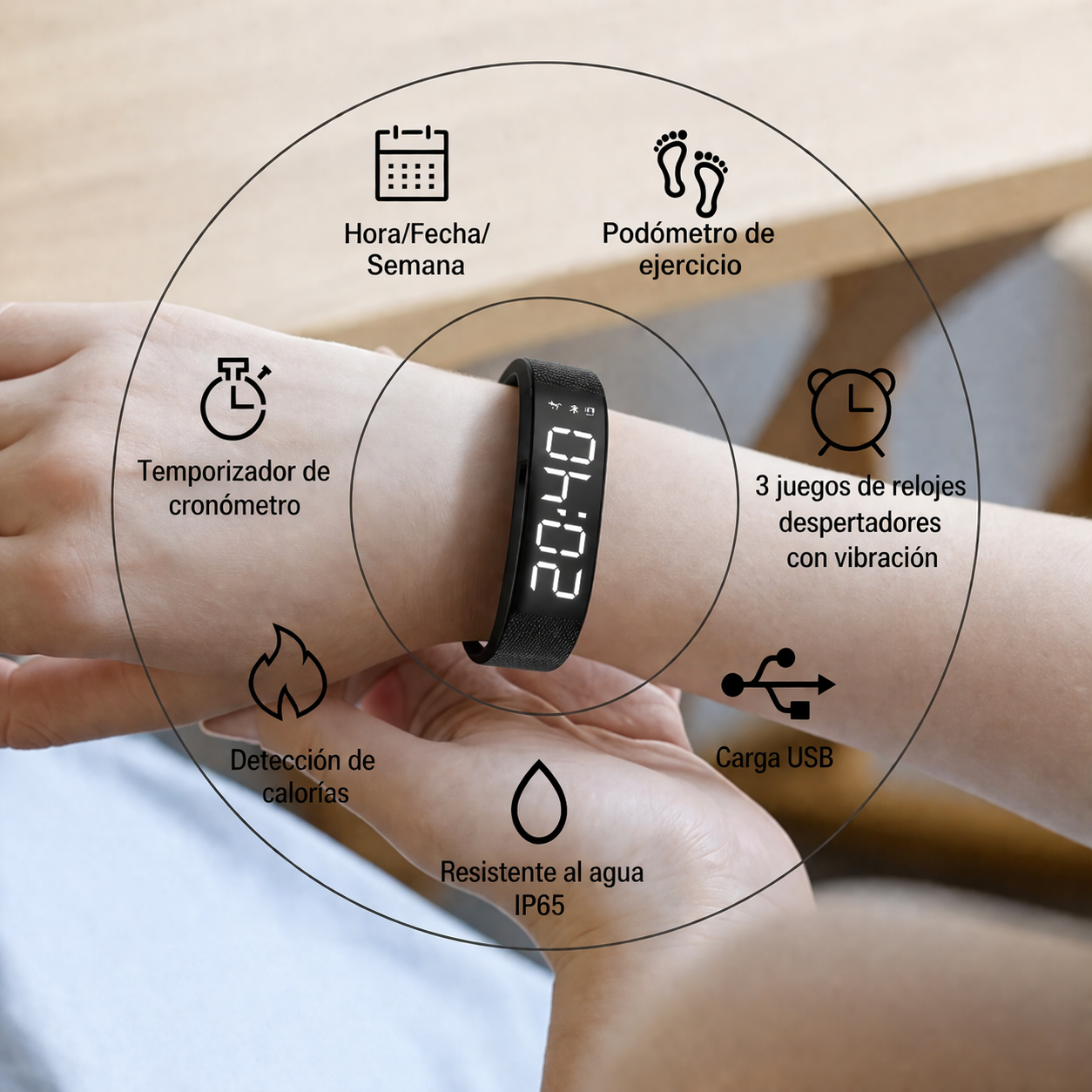 Pulsera despertador